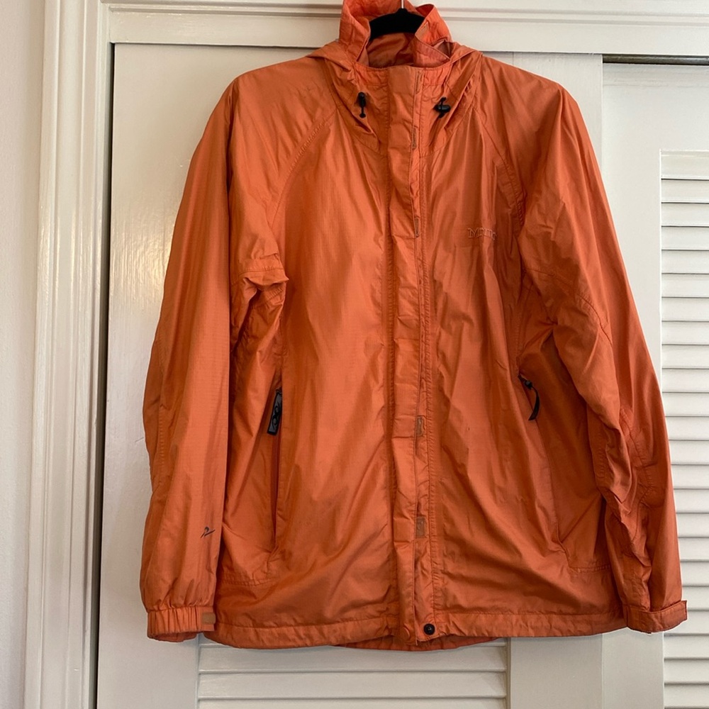 Marmot orange jacket. Size medium